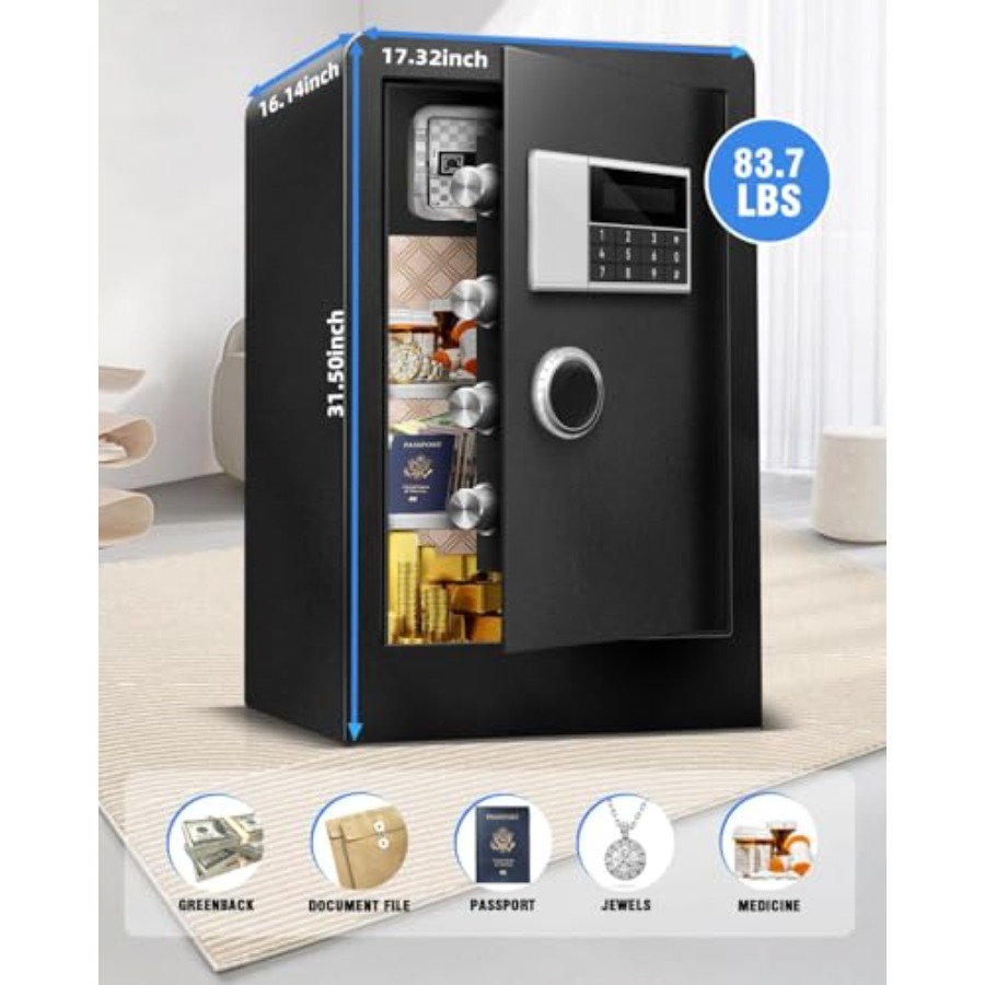 8.4 CuFt Heavy Duty Home Safe  - Lockbox Key Secure incelemesi ve fiyatı