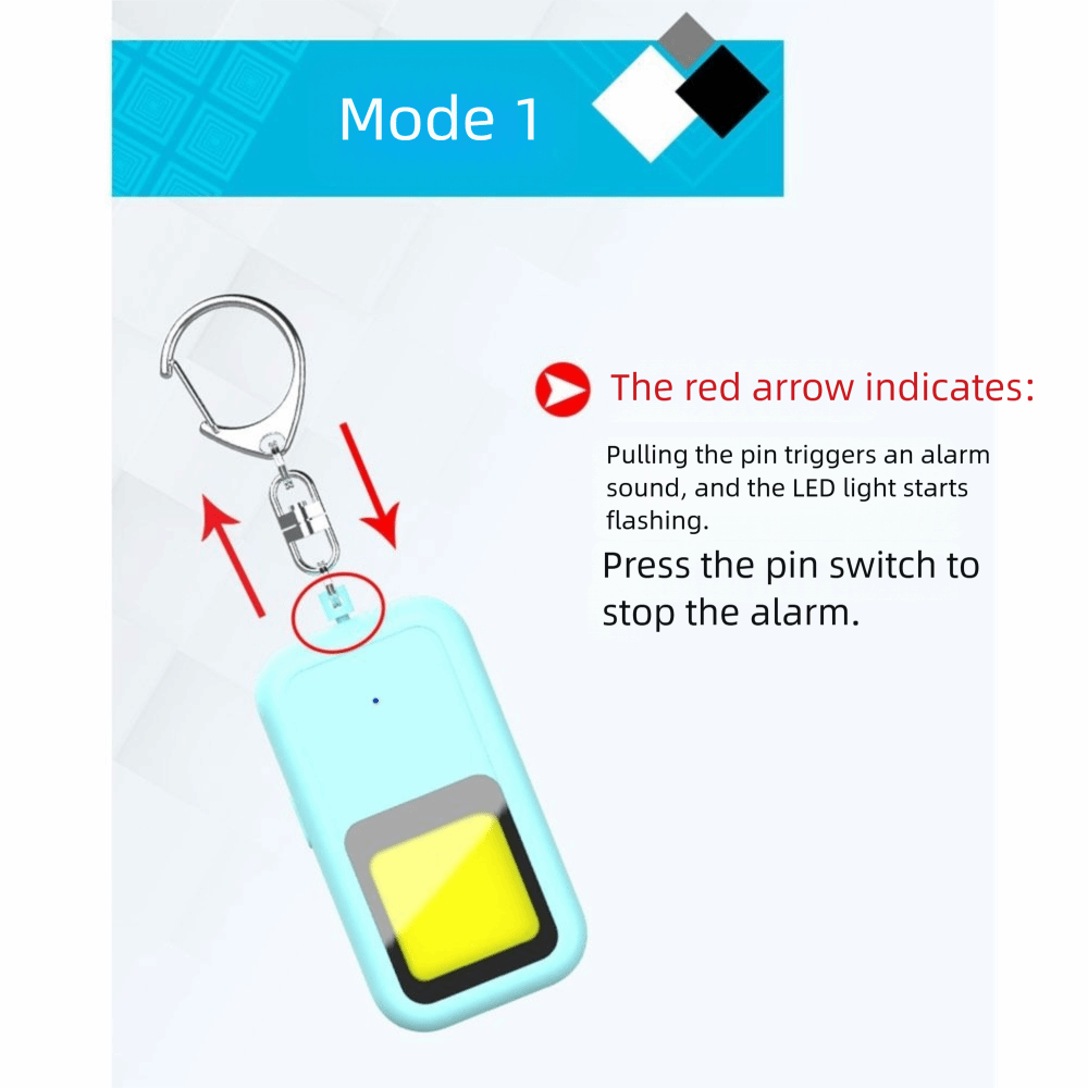 130 DB Safe Sound Personal Ala - Personal Alarm Keychain incelemesi ve fiyatı
