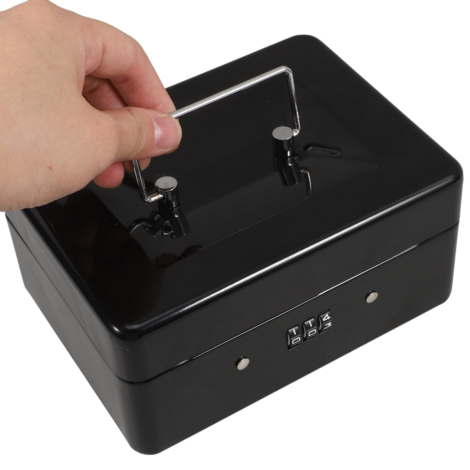 Small Lockable Steel Cash Box  - Lockbox Key Secure incelemesi ve fiyatı