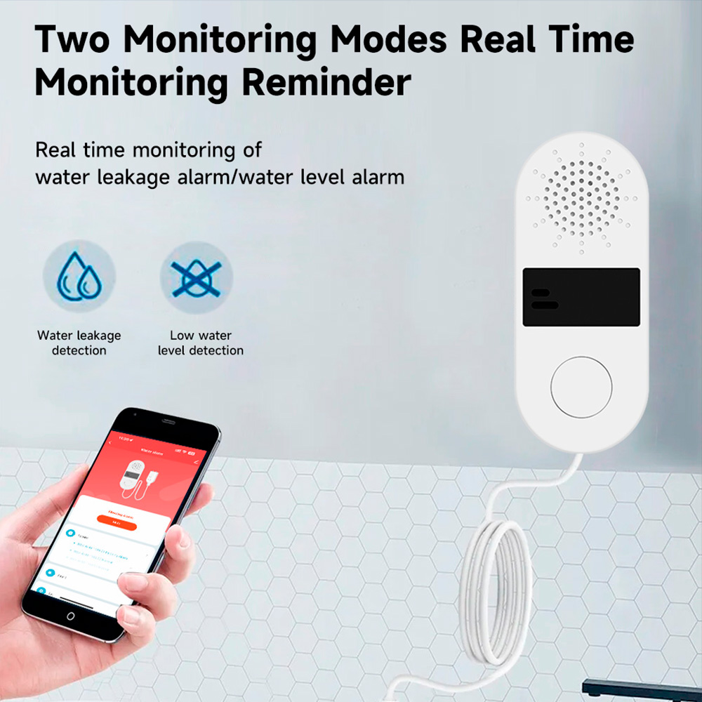 Tuya Wifi Water Leak Detector  - Water Alarm Sensor incelemesi ve fiyatı