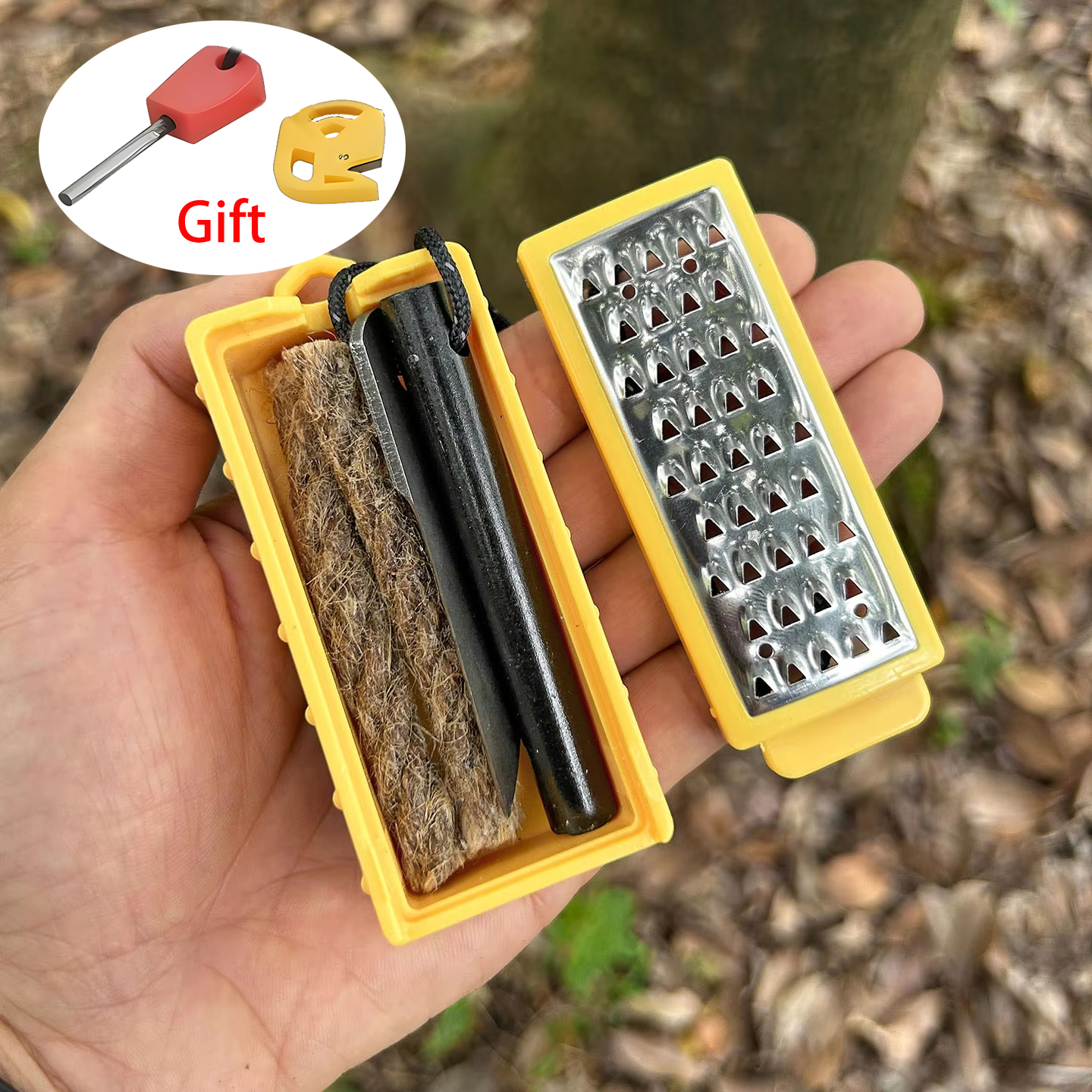 NEW Outdoor Camping Flint Set  - Fire Extinguisher Small incelemesi ve fiyatı