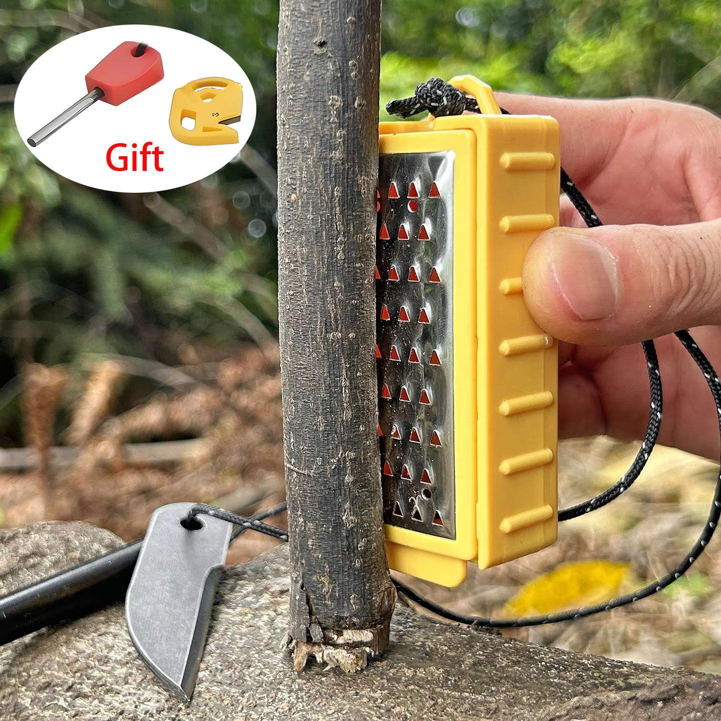 NEW Outdoor Camping Flint Set  - Fire Extinguisher Small incelemesi ve fiyatı