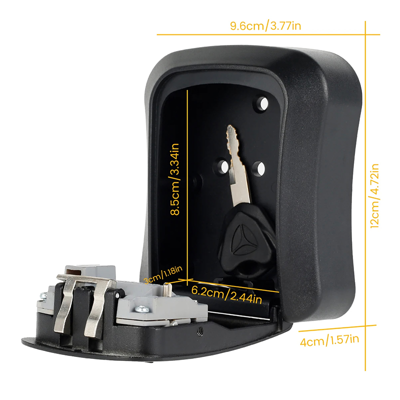 Wall Mount Key Storage Secret  - Lockbox Key Secure incelemesi ve fiyatı