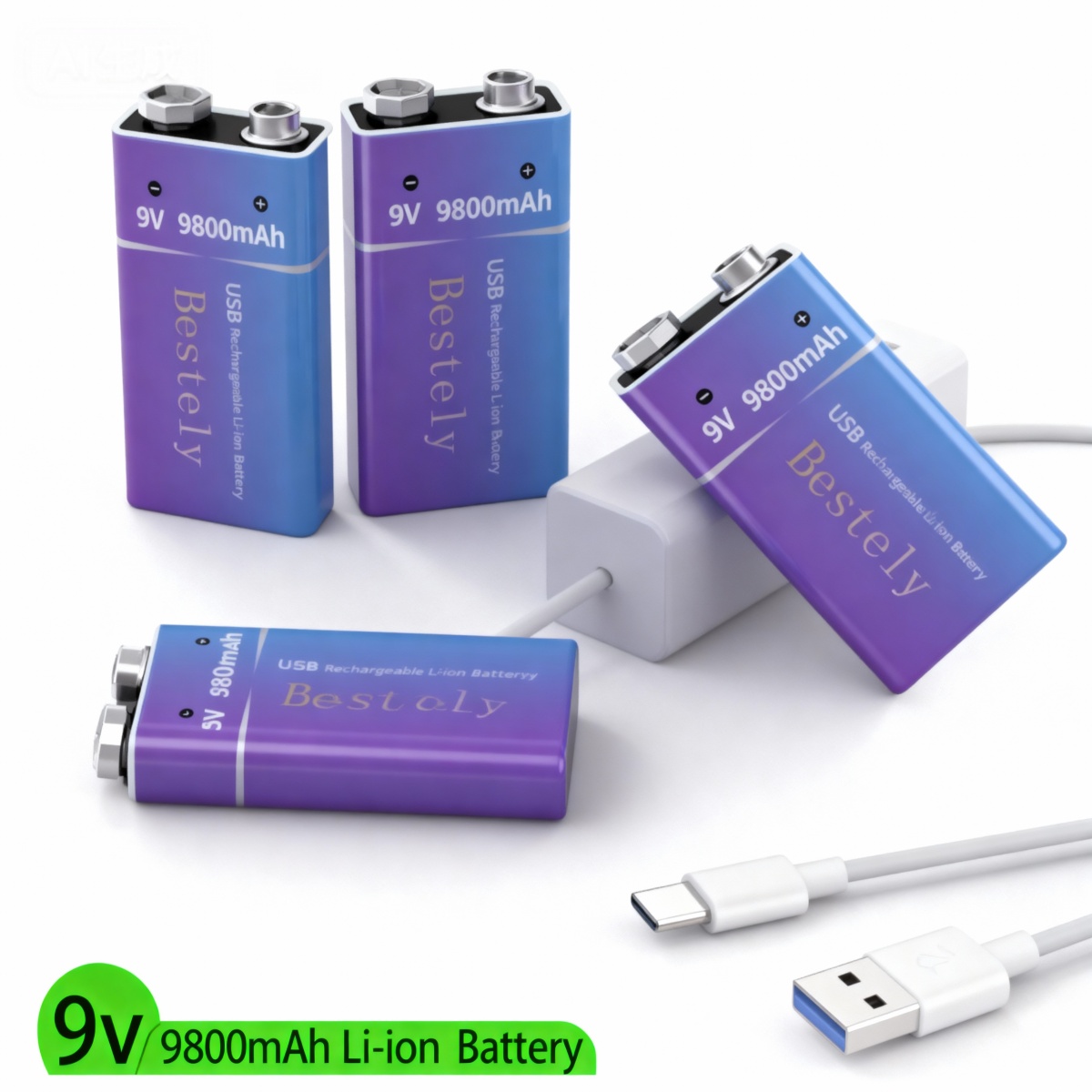 New 9V Rechargeable Li-ion Bat - Smoke Detector Interconnected incelemesi ve fiyatı