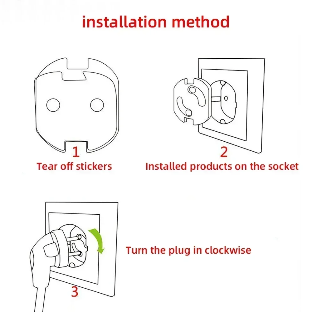 1/10pcs Electrical Outlet Prot - Outlet Cover Baby incelemesi ve fiyatı