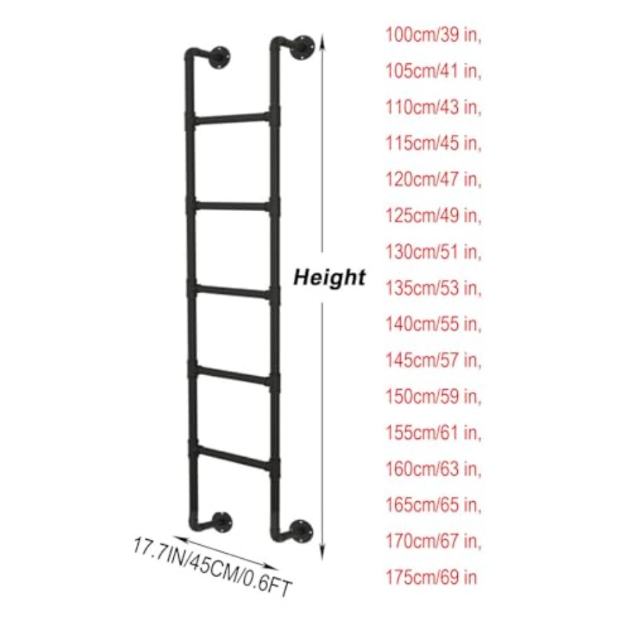 Wall Mounted Metal Step Ladder - Fire Escape Ladder incelemesi ve fiyatı