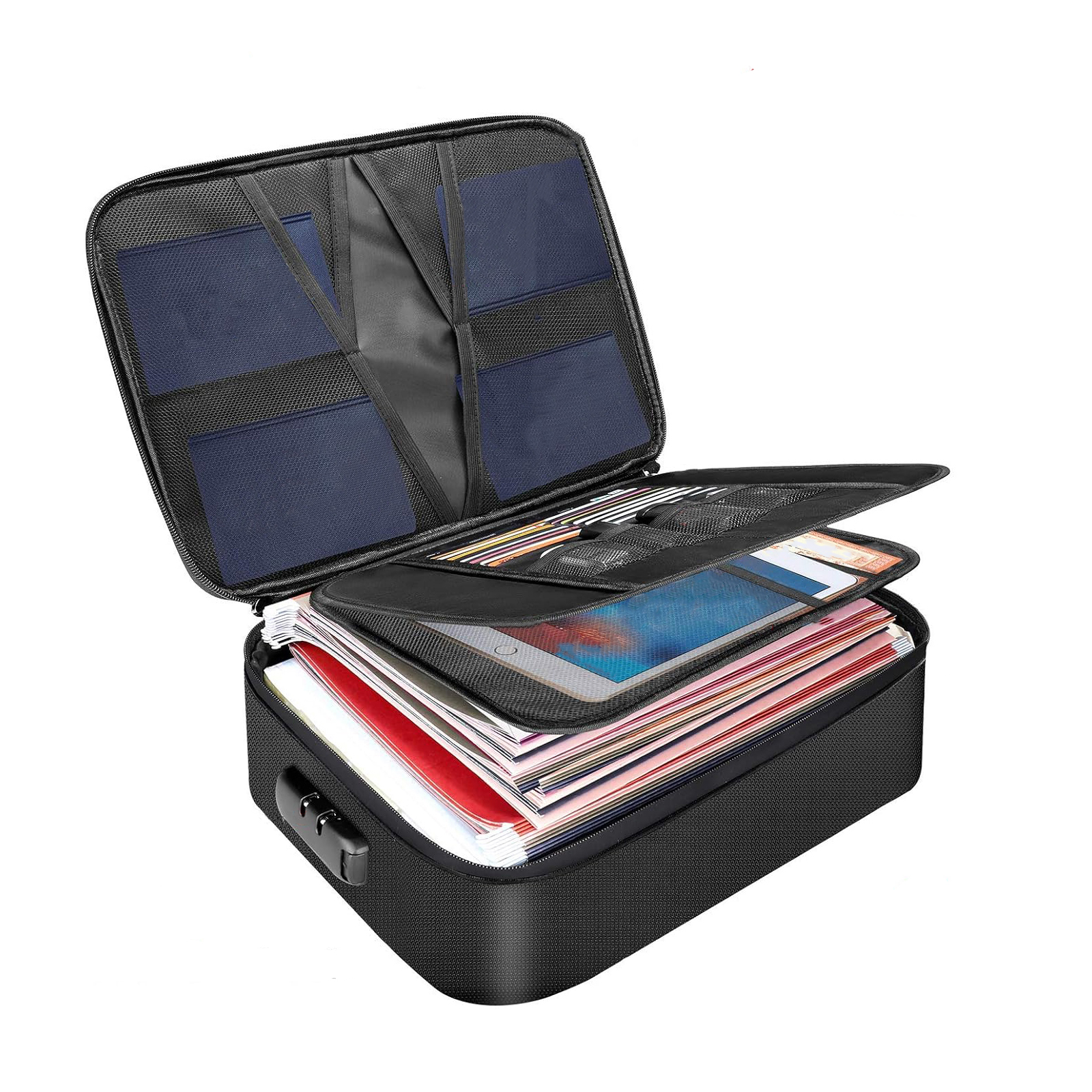 Fireproof Document Bag with Lo - Fire Safe Document incelemesi ve fiyatı