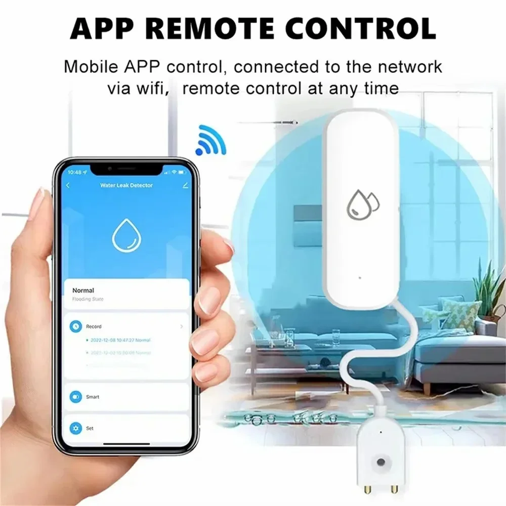 Tuya WiFi Water Sensor Leakage - Water Alarm Sensor incelemesi ve fiyatı