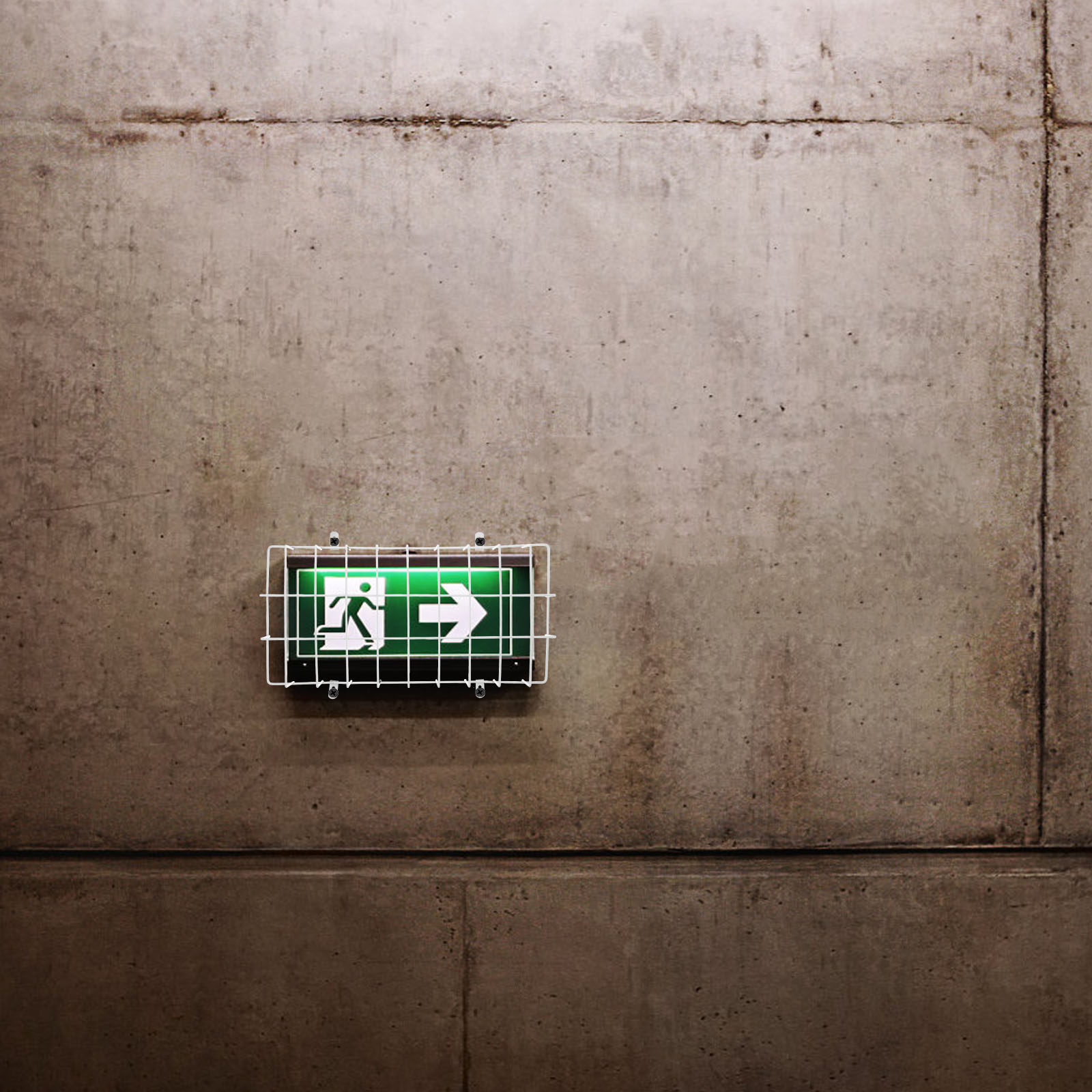 Exit Sign Wire Guard Stainless - Emergency Exit Sign incelemesi ve fiyatı