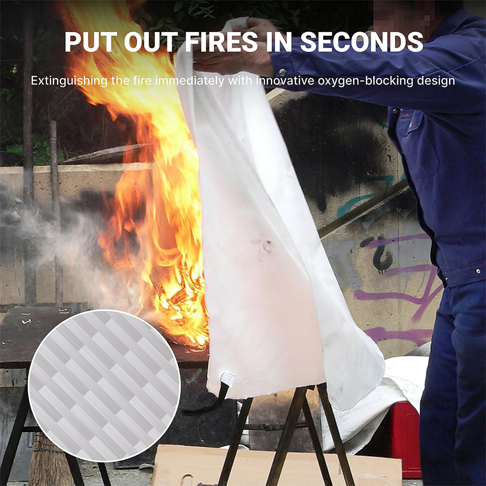 Fire Blanket 1/1.2/2M Easy & Q - Fire Blanket Kitchen incelemesi ve fiyatı