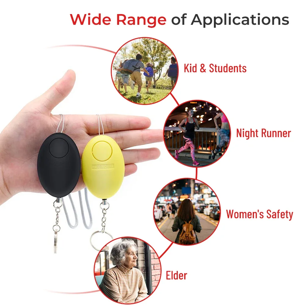 120dB Personal Safety Alarm Ke - Personal Alarm Keychain incelemesi ve fiyatı