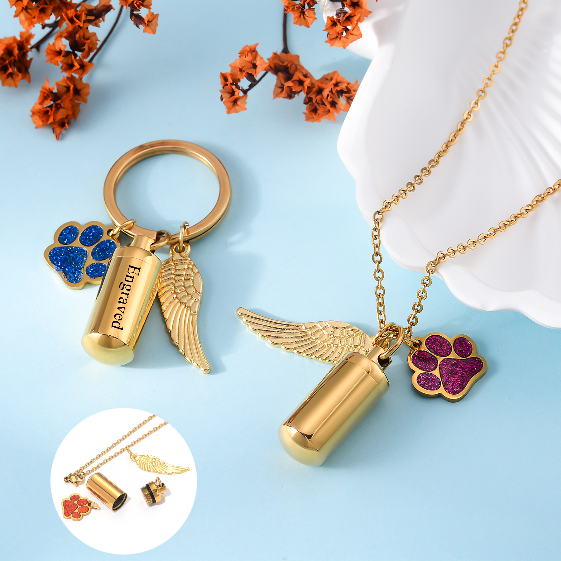 Personalized  Stainless Steel  - Personal Alarm Keychain incelemesi ve fiyatı