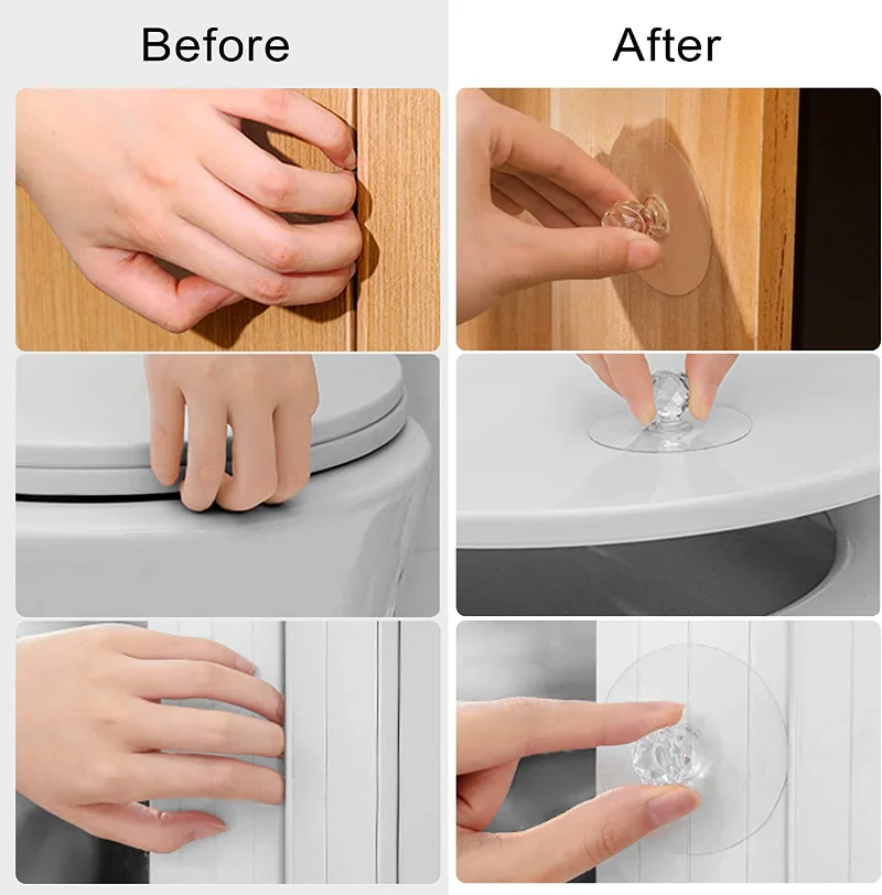 2/10Pcs Punch-free Drawer Knob - Window Lock Bar incelemesi ve fiyatı