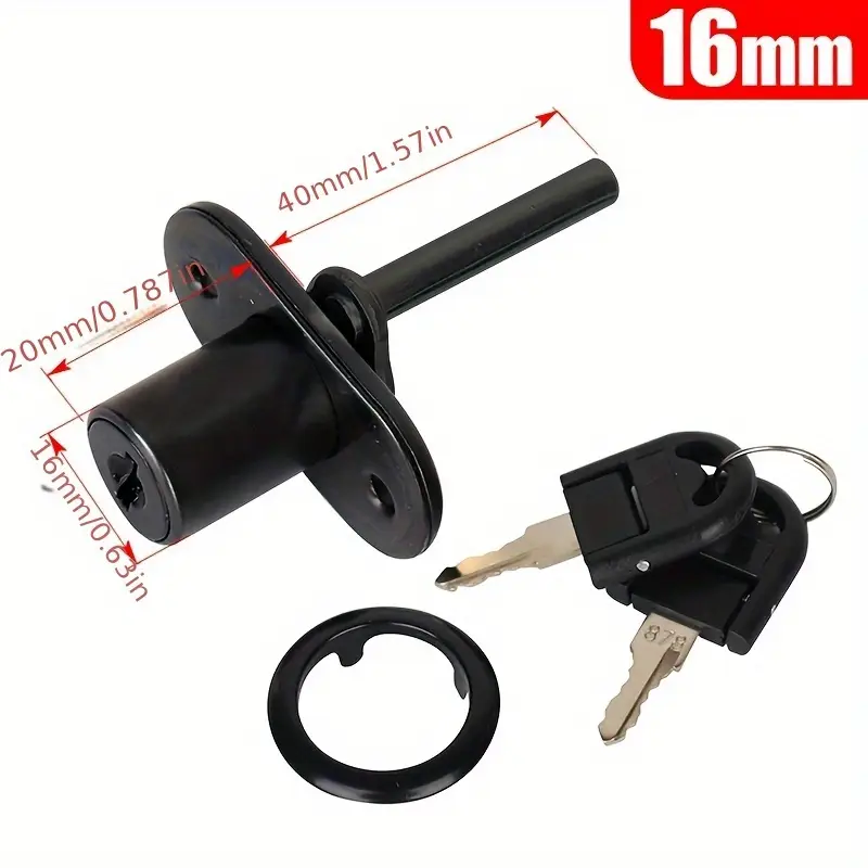 Cabinet Drawer Lock With 2 Key - Medicine Cabinet Lock incelemesi ve fiyatı
