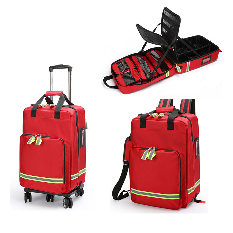 Large Capacity Empty Trolley F - First Aid Bag Kit incelemesi ve fiyatı