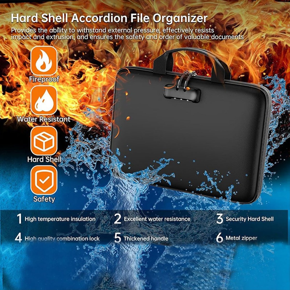 Fireproof Document Organizer B - Fire Safe Document incelemesi ve fiyatı