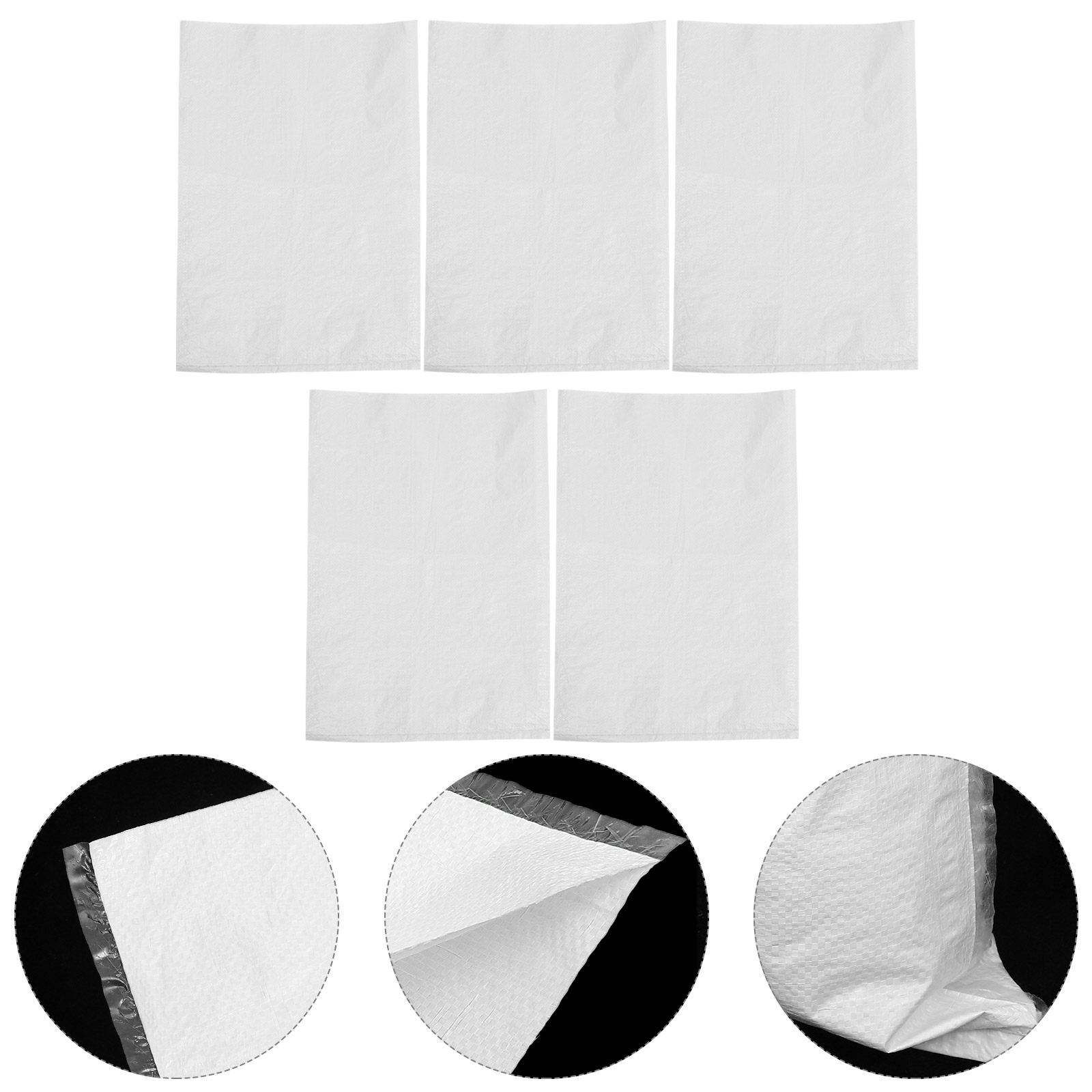 5Pcs Waterproof Woven Sandbags - Flood Barrier Bag incelemesi ve fiyatı