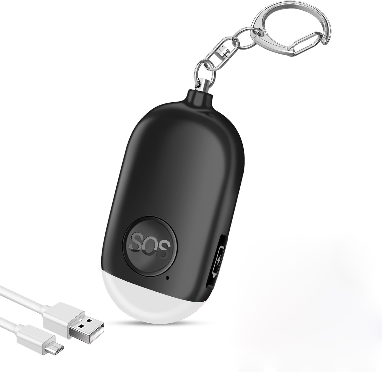 1pc Ultra-Loud 130DB Personal  - Personal Alarm Keychain incelemesi ve fiyatı