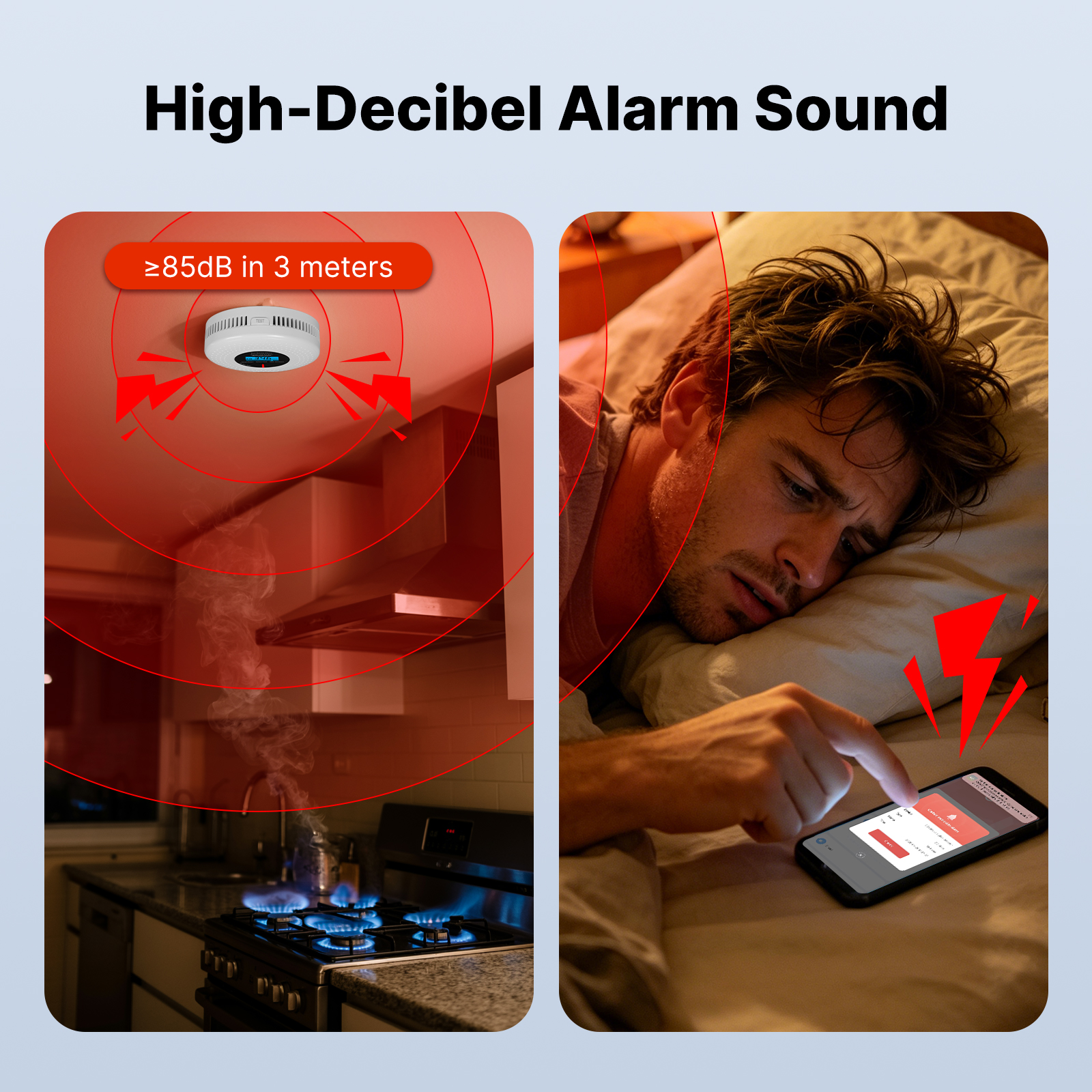 MOES Tuya Zigbee Smart Smoke C - Co Detector Plug incelemesi ve fiyatı