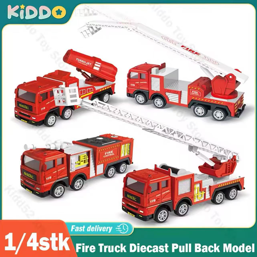1pc-Alloy Fire Truck 1:32 Simu - Fire Escape Ladder incelemesi ve fiyatı