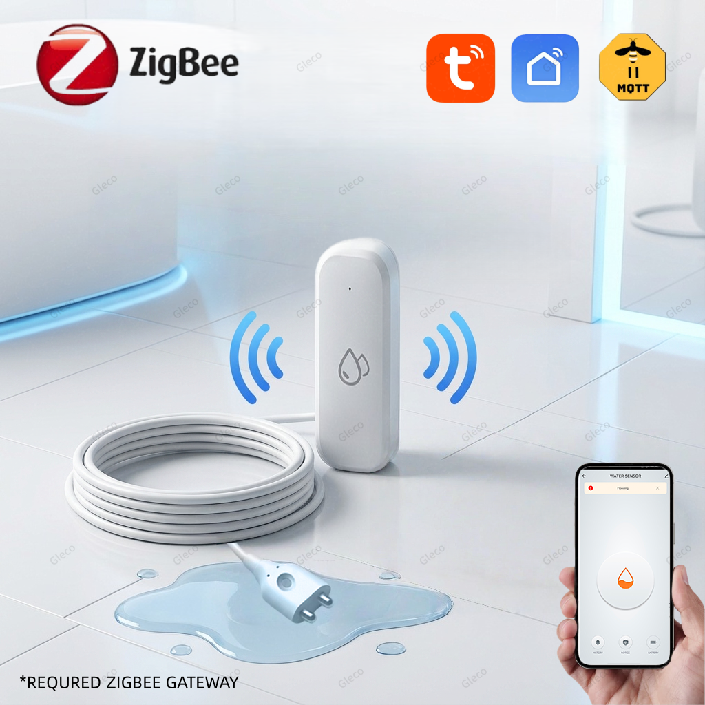 Tuya Zigbee Water Leak Sensor  - Water Alarm Sensor incelemesi ve fiyatı