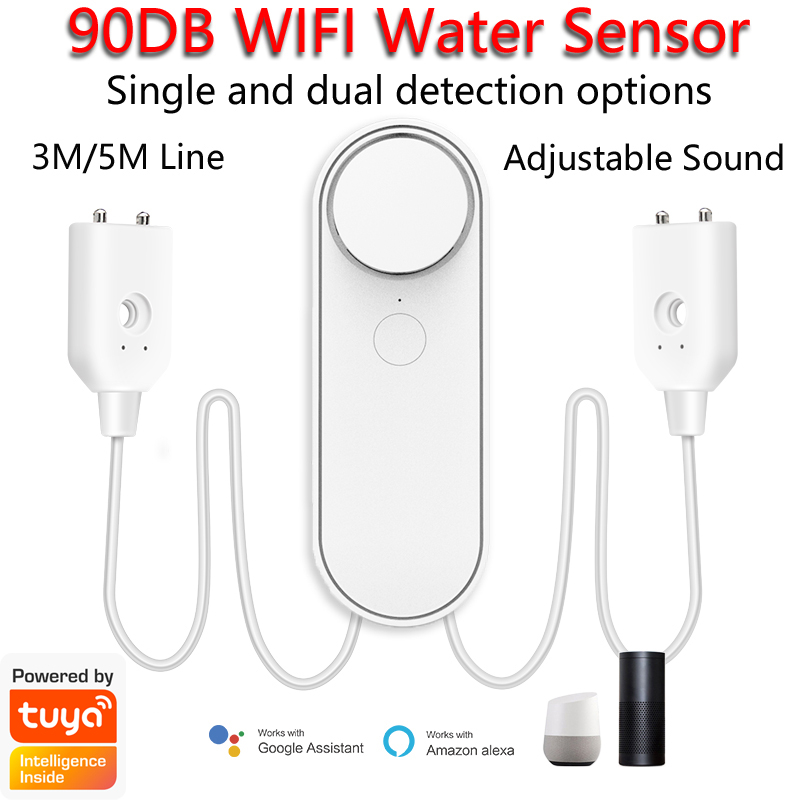 3M/5M WiFi Water Leak Detector - Water Alarm Sensor incelemesi ve fiyatı