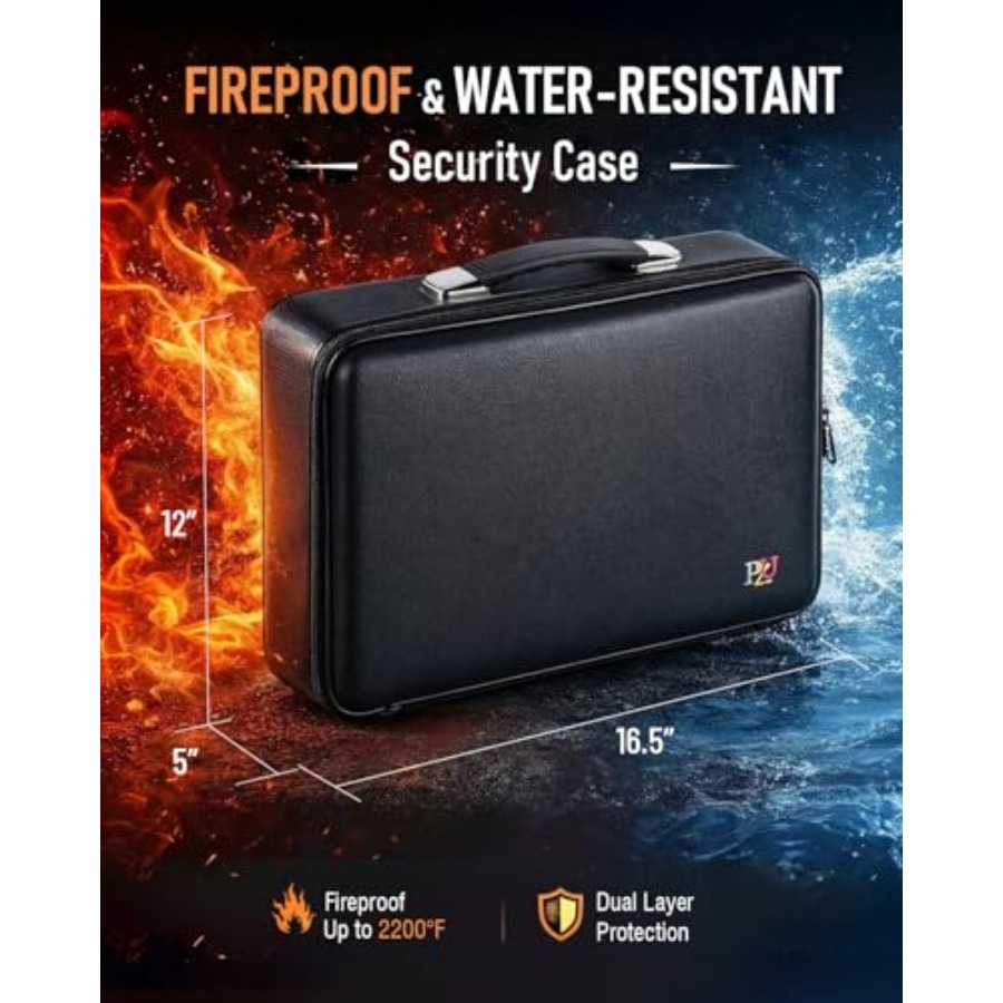 Fireproof Document Box - Hard- - Fire Safe Document incelemesi ve fiyatı