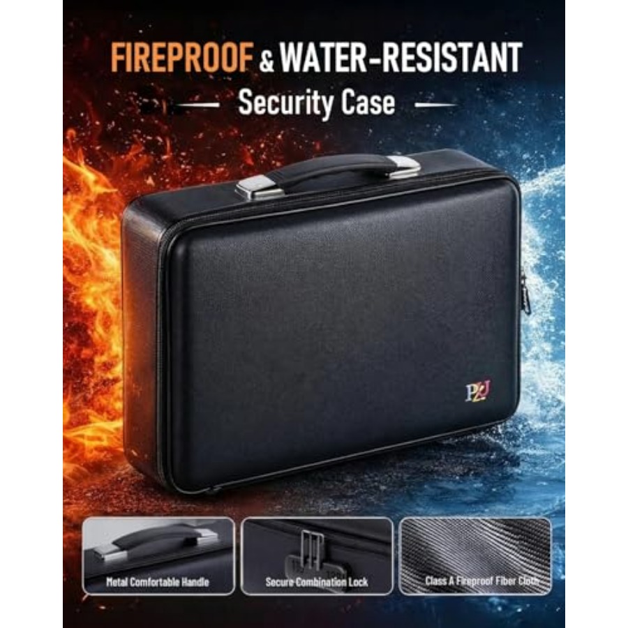 Fireproof Document Box - Hard- - Fire Safe Document incelemesi ve fiyatı