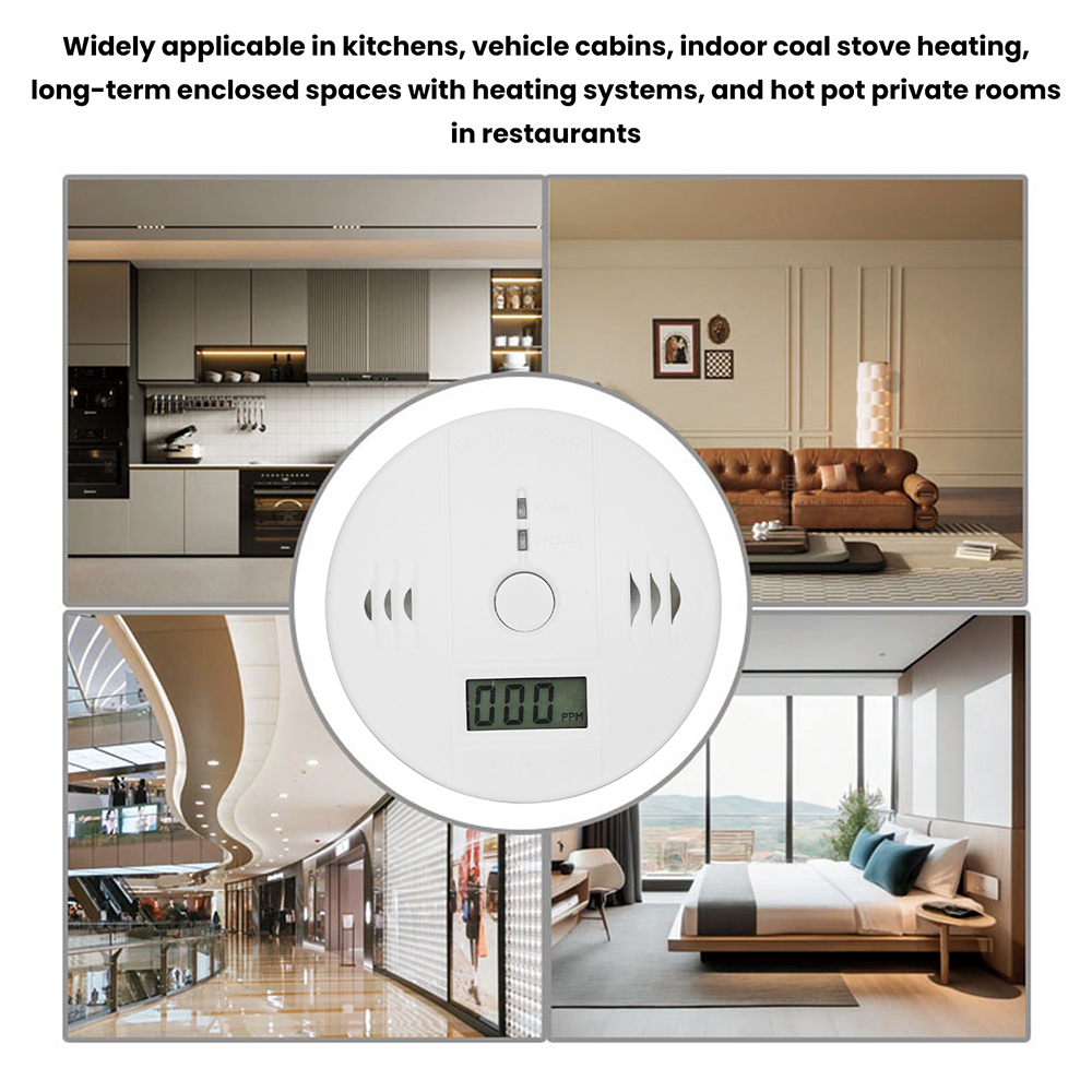 Battery Powered Carbon Monoxid - Smoke Detector Interconnected incelemesi ve fiyatı