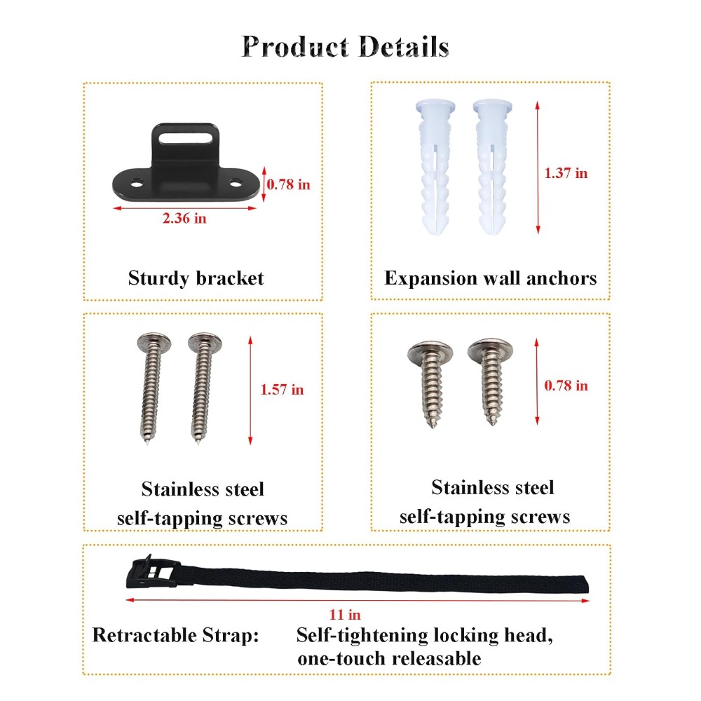 Easy Install Earthquake Proof  - Earthquake Anchor Strap incelemesi ve fiyatı